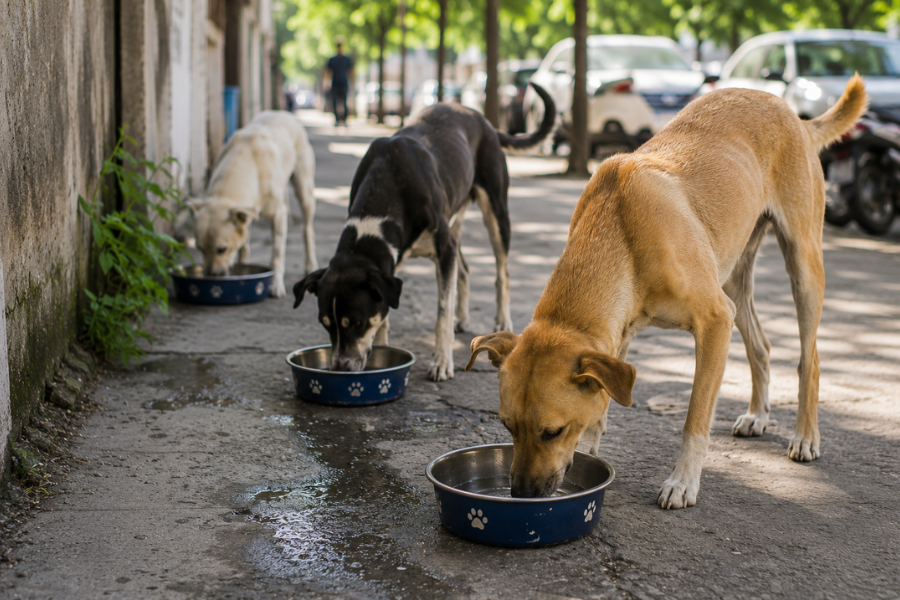 Water bowl drives