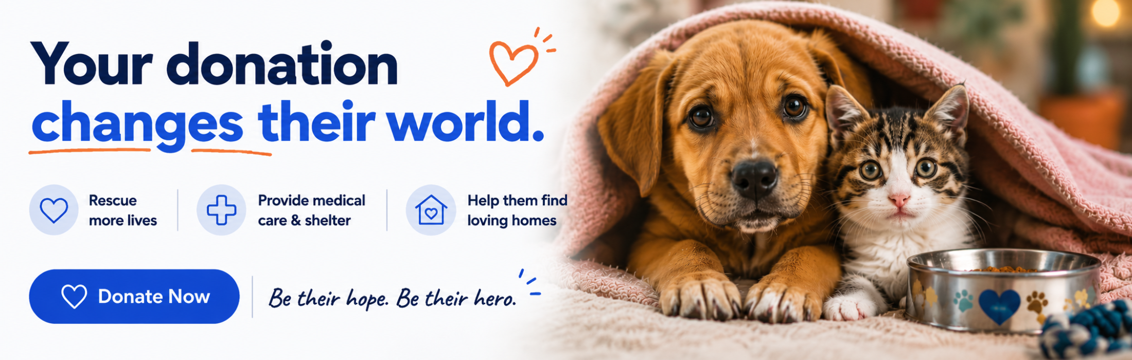 Your donation changes their world — Barket Cares Foundation