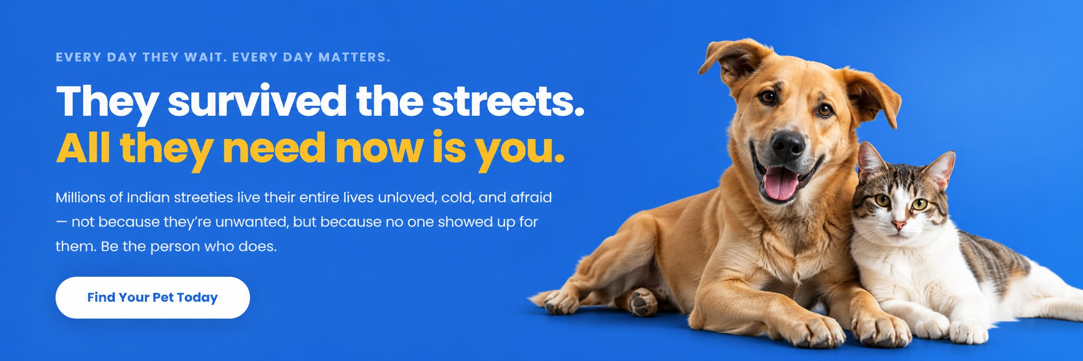 Adopt, Don't Shop — Barket Animal Adoption Portal
